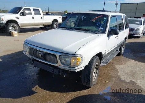 2000 Mercury Mountaineer из США, поврежденный, VIN 4M2DU86P6YUJ04628
